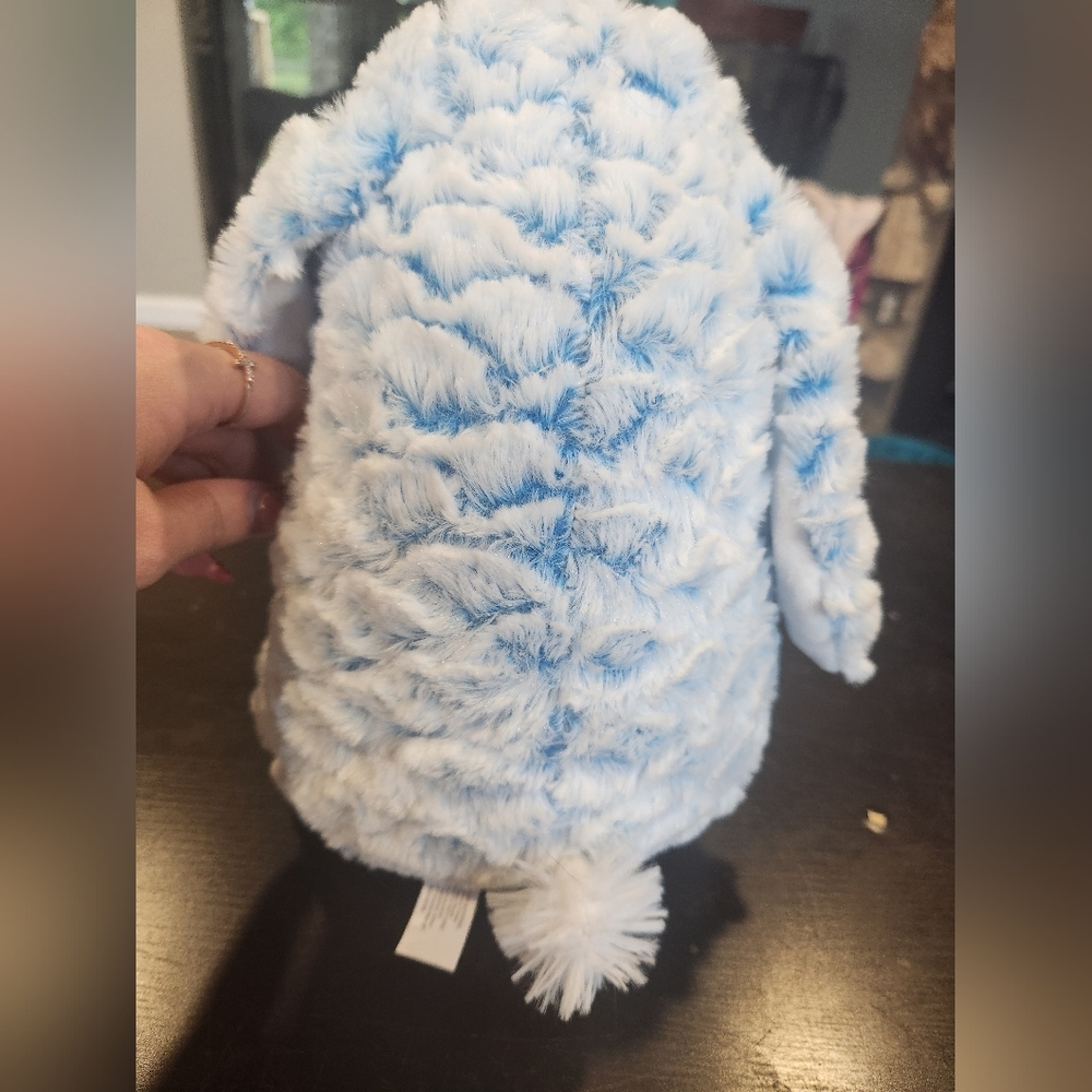 Adorable Blue and White Plush Toy - Picture 3 of 3